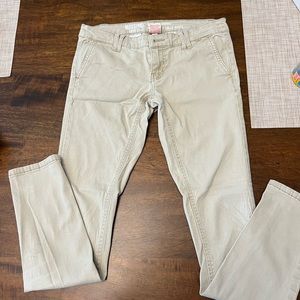 Mossimo low rise khaki pants